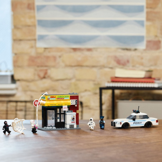 Klocki Super Heroes 76311 Multiwersum: Miles Morales kontra Spot 