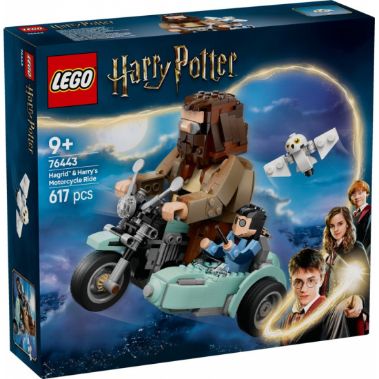 Klocki Harry Potter 76443 Przejażdżka motocyklowa Hagrida i Harry'ego 