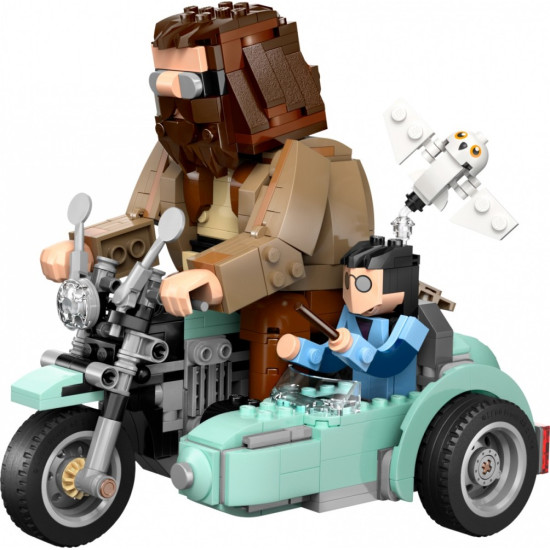 Klocki Harry Potter 76443 Przejażdżka motocyklowa Hagrida i Harry'ego 