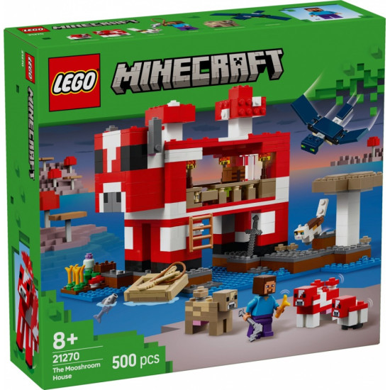 Klocki Minecraft 21270 Dom grzybowej krowy 