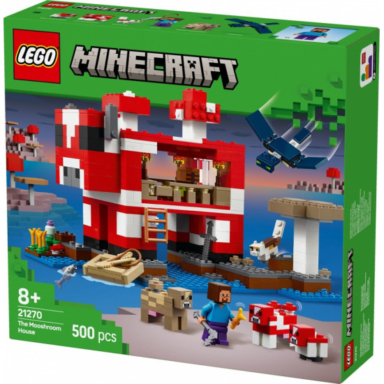 Klocki Minecraft 21270 Dom grzybowej krowy 