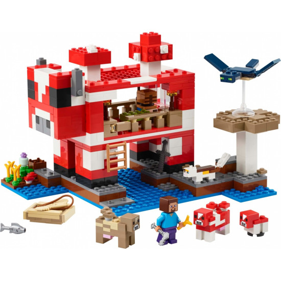 Klocki Minecraft 21270 Dom grzybowej krowy 