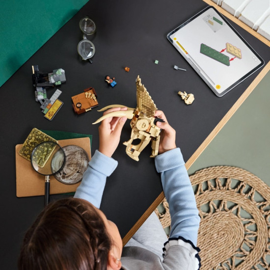 Klocki Jurassic World 76969 Szkielety dinozaurów: czaszka triceratopsa 