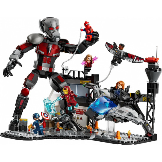 Klocki Super Heroes 76314 Kapitan Ameryka: Wojna bohaterów - bitwa 