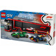 Klocki City 60445 F1 Ciężarówka z bolidami RB20 i AMR24 F1 