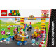 Klocki Super Mario 72036 Mario Kart - Zestaw Baby Peach i Grand Prix 