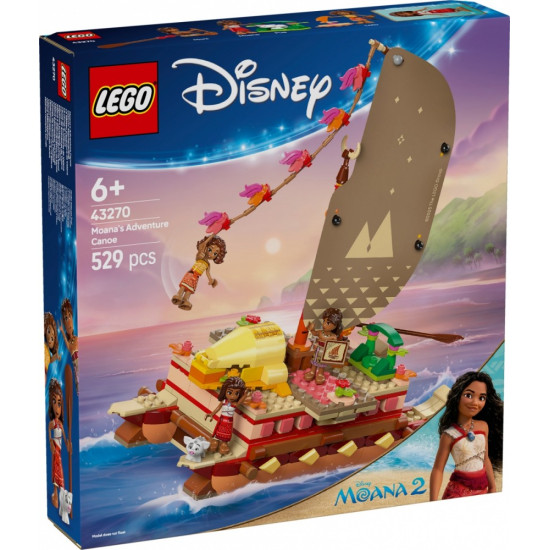 Klocki Disney 43270 Kajakowa przygoda Vaiany 