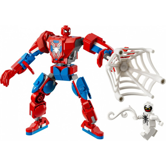 Klocki Super Heroes 76308 Mech Spider-Mana kontra Anti-Venom 