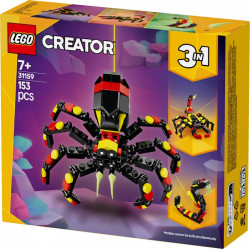 Klocki Creator 31159 Dzikie zwierzęta: niezwykły pająk 