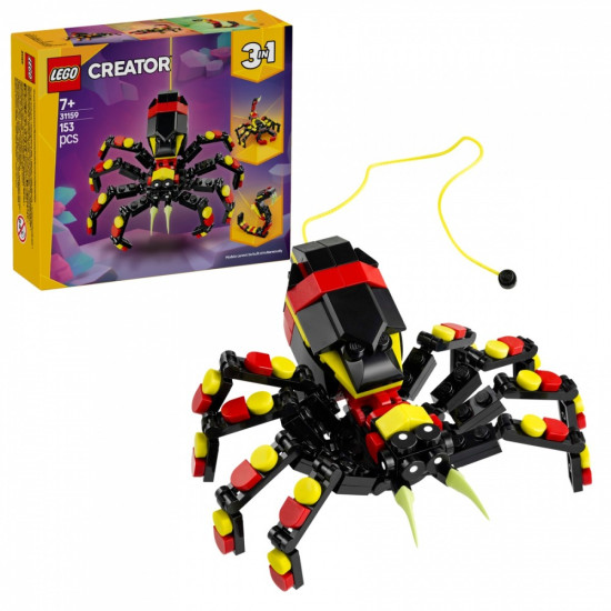 Klocki Creator 31159 Dzikie zwierzęta: niezwykły pająk 