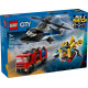 Klocki City 60462 Zestaw z helikopterem, wozem strażackim i łodzią 