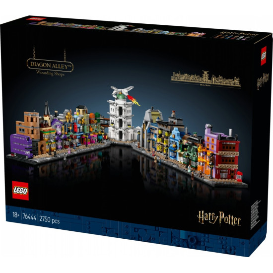 Klocki Harry Potter 76444 Magiczne sklepy na Ulicy Pokątnej 
