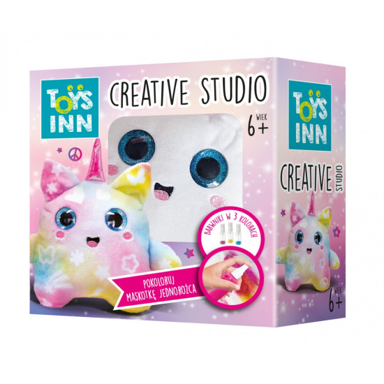 Maskotka do kolorowania Spray Day Jednorożec