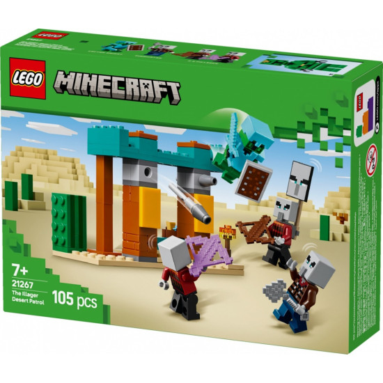Klocki Minecraft 21267 Pustynny patrol złosadników 