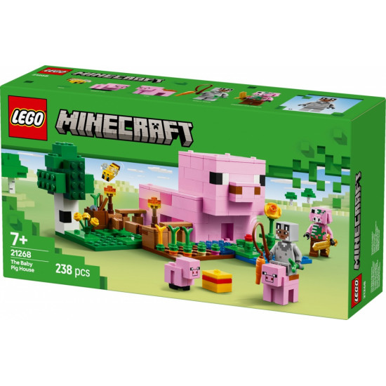 Klocki Minecraft 21268 Dom prosiaczka 