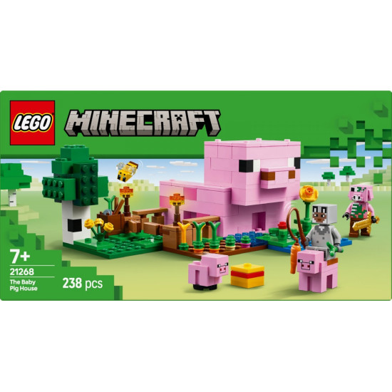 Klocki Minecraft 21268 Dom prosiaczka 