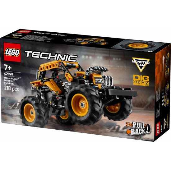 Klocki Technic 42199 Monster Jam DIGatron z napędem pull-back 