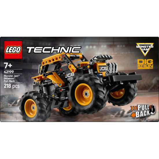 Klocki Technic 42199 Monster Jam DIGatron z napędem pull-back 