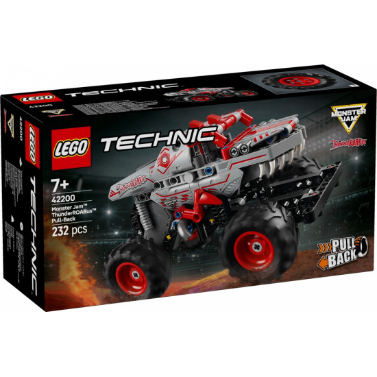 Klocki Technic 42200 Monster Jam ThunderROARus z napędem typu pull-back 