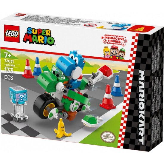 Klocki Super Mario 72031 Mario Kart - Yoshi Bike 