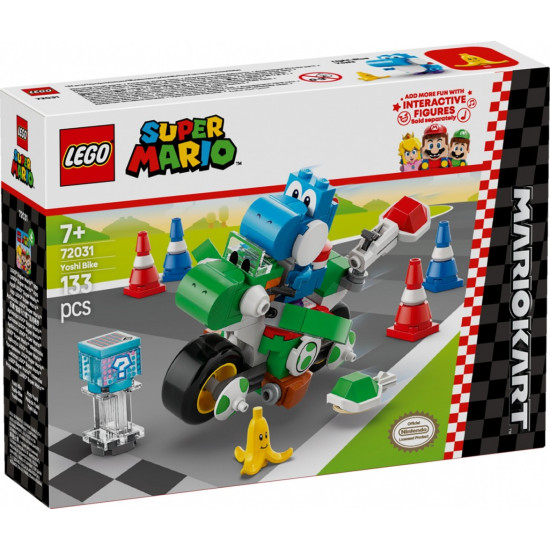 Klocki Super Mario 72031 Mario Kart - Yoshi Bike 