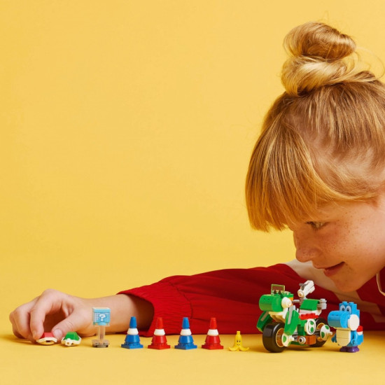 Klocki Super Mario 72031 Mario Kart - Yoshi Bike 