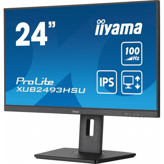 Monitor 24 cale XUB2493HSU-B7,IPS.HDMI.DP.2x2W.USBx2,300cd 
