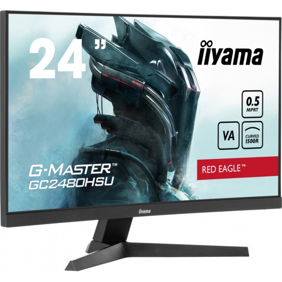 Monitor 24 cale GC2480HSU-B1,VA,180HZ,1500R,USBx2,0,5ms,300cd 