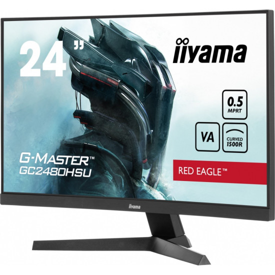 Monitor 24 cale GC2480HSU-B1,VA,180HZ,1500R,USBx2,0,5ms,300cd 