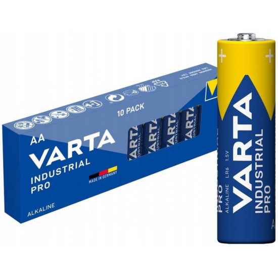 Baterie Alkaliczne R6 Industrial PRO 10szt. karton 