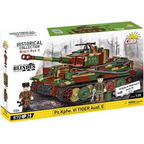 Klocki Pz.Kpfw. VI Tiger Ausf. E 870 klocków 