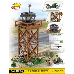 Klocki U.S. Control Tower 664 klocki 