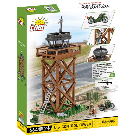 Klocki U.S. Control Tower 664 klocki 