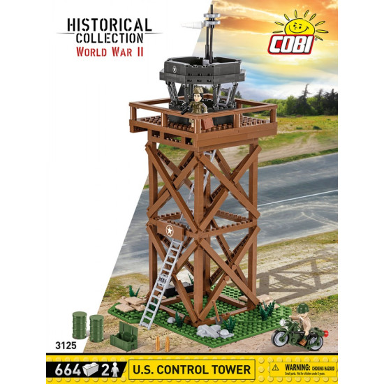 Klocki U.S. Control Tower 664 klocki 
