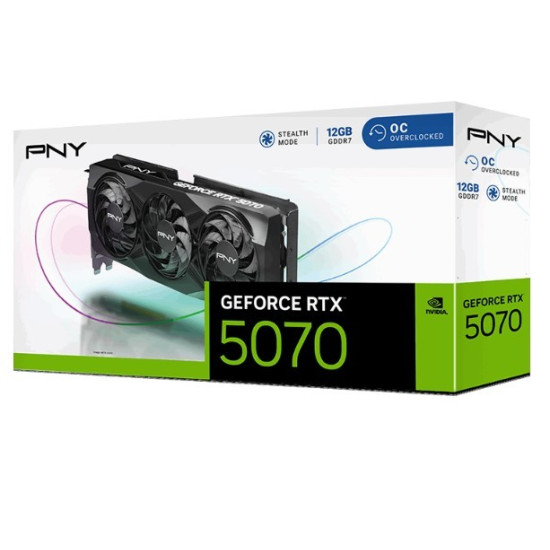 Karta graficzna GeForce RTX5070 OC 3F 12GB 192-bit 672GB/s 