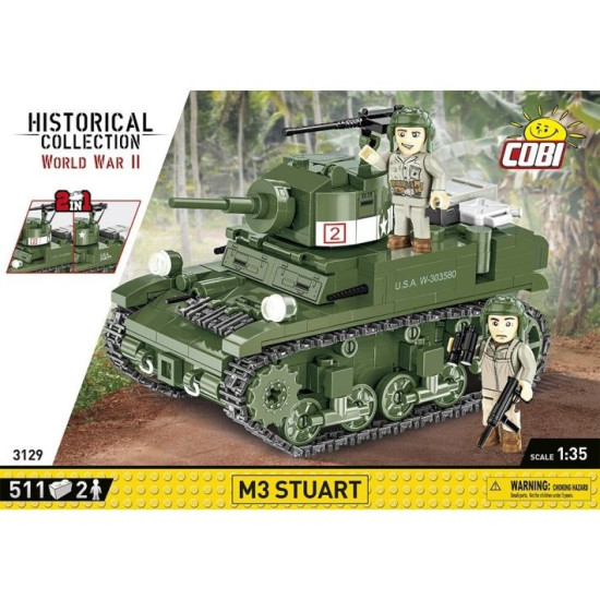 Klocki M3 Stuart 511 klocków 