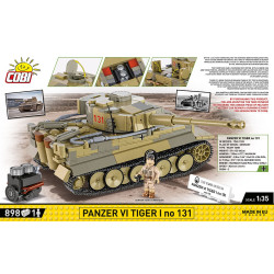 Klocki Panzer VI Tiger I no 131 