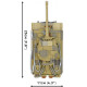 Klocki Panzer VI Tiger I no 131 