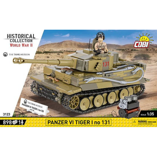 Klocki Panzer VI Tiger I no 131 