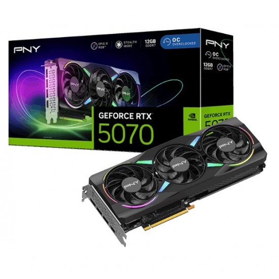 Karta graficzna GeForce RTX5070 OC ARGB 3F 12GB 192-bit 672GB/s