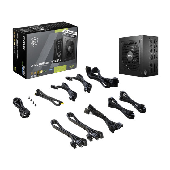 Zasilacz MAG A850GL PCIE5 II 850 W 80 Plus Gold Full Modular