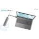 Hub USB-C Charging Metal HUB 7 Port 