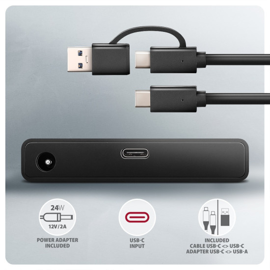 ADSA-FPX Adapter USB-C 10Gbps SATA 6G 2.5