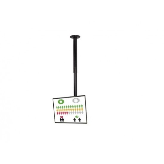 Teleskopowy uchwyt sufitowy B-Tech BT8420/B Teleskopowy uchwyt sufitowy B-Tech BT8420/B