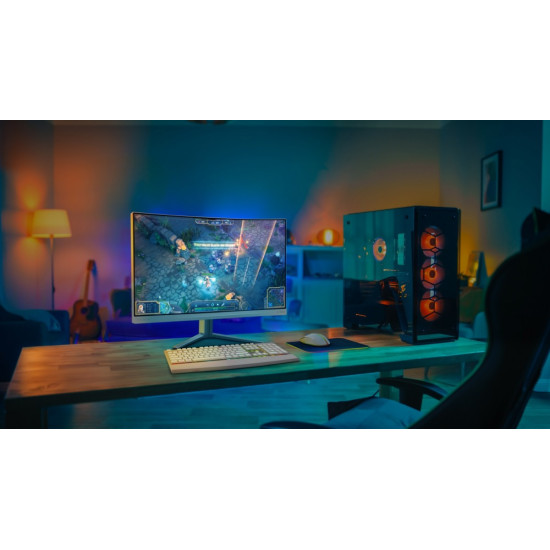 Monitor 27 cali 27M2C5501 Curved VA 180Hz HDMIx2 DP HAS Ambiglow
