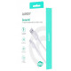 CB-NAC1 White nylonowy kabel USB C - USB A | 1m | 3A | 60W PD | 20V