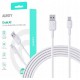 CB-NAC1 White nylonowy kabel USB C - USB A | 1m | 3A | 60W PD | 20V
