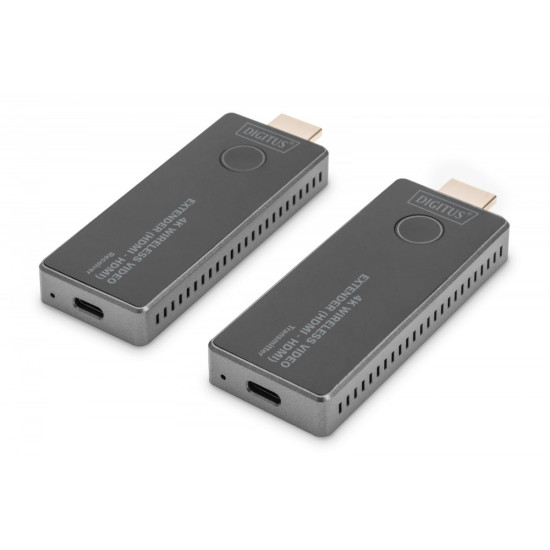 Przedłużacz/Extender HDMI bezprzewodowy 30m UHD 4K30Hz audio (zestaw) 
