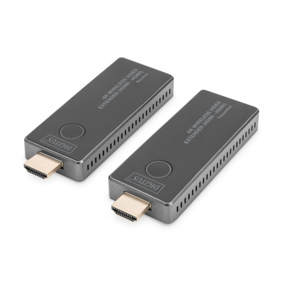 Przedłużacz/Extender HDMI bezprzewodowy 30m UHD 4K30Hz audio (zestaw) 