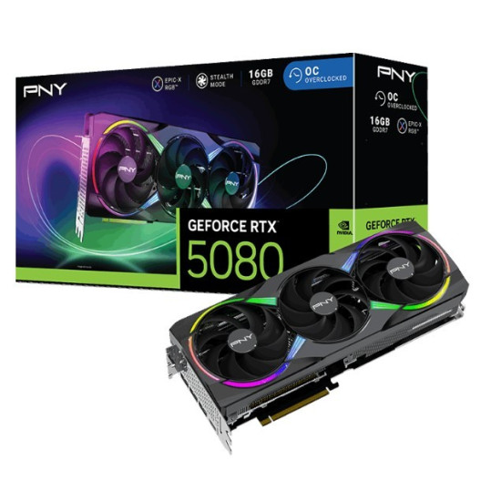 Karta graficzna GeForce RTX 5080 OC ARGB 3F 16GB 256-bit 960GB/s